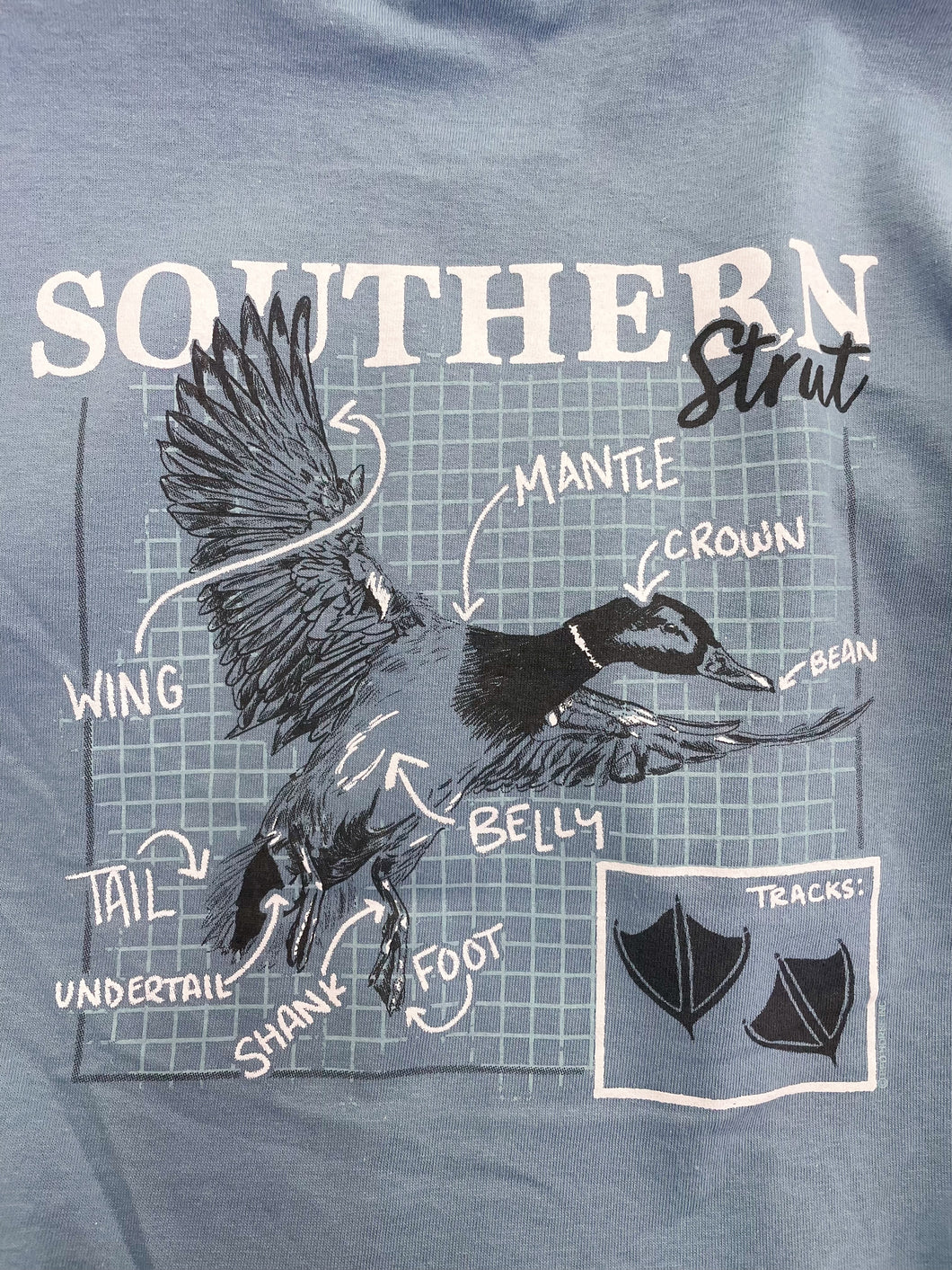 Southern Strut Mallard Parts Youth T-Shirt