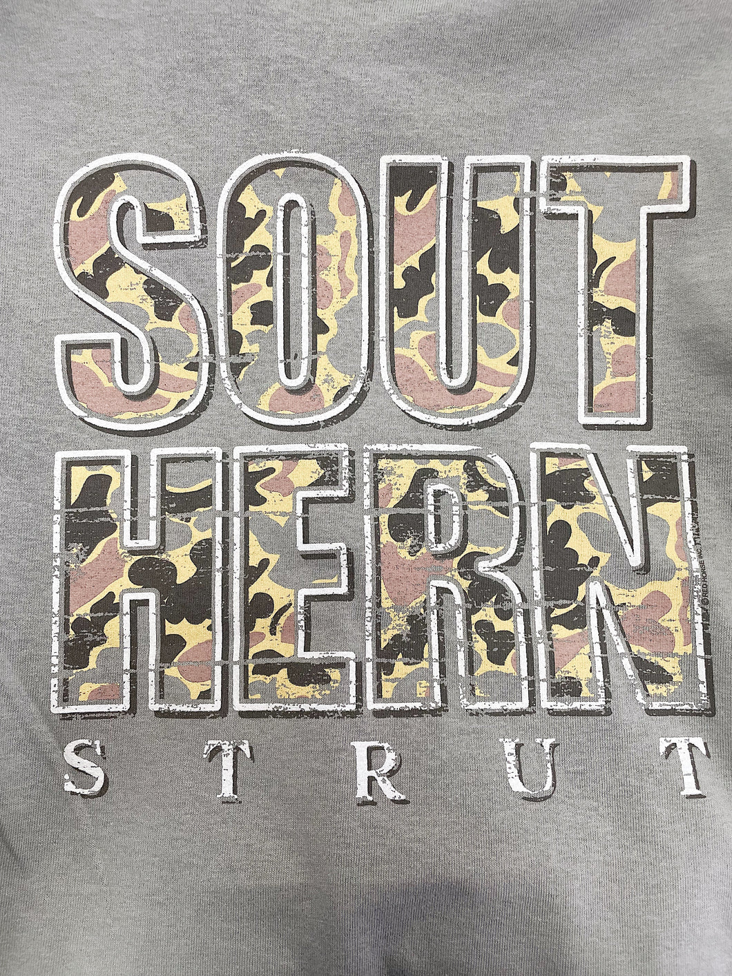 Southern Strut Camo Logo Youth T-Shirt