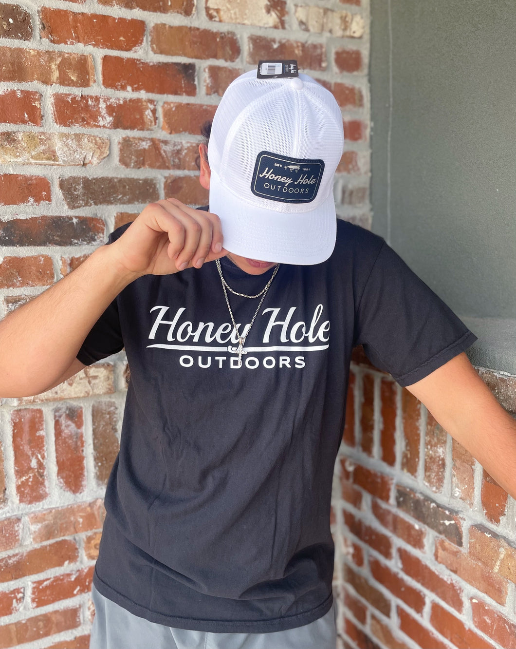 Honey Hole New G Cursive T-Shirt