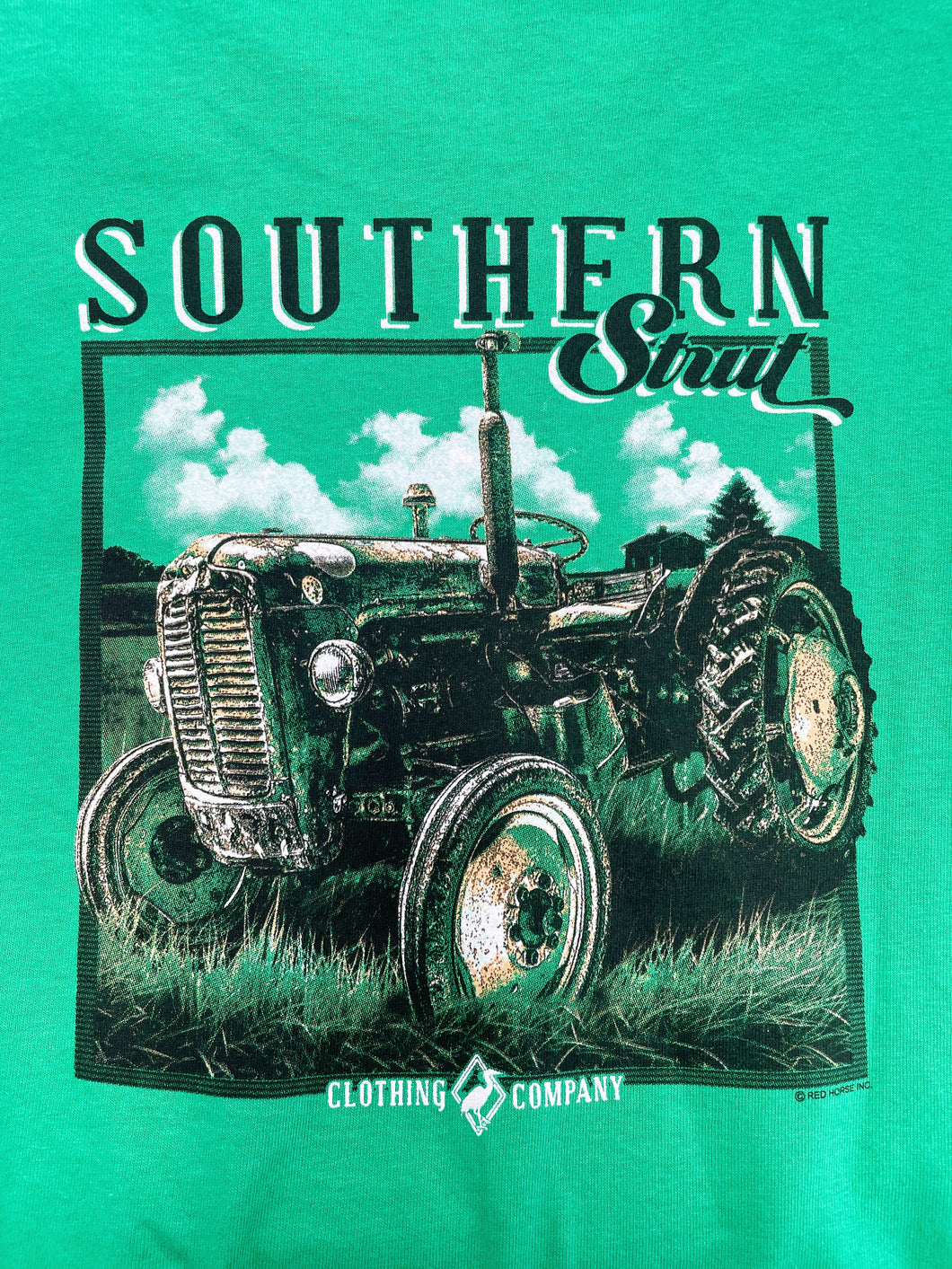 Southern Strut Ol' Tractor Youth T-Shirt